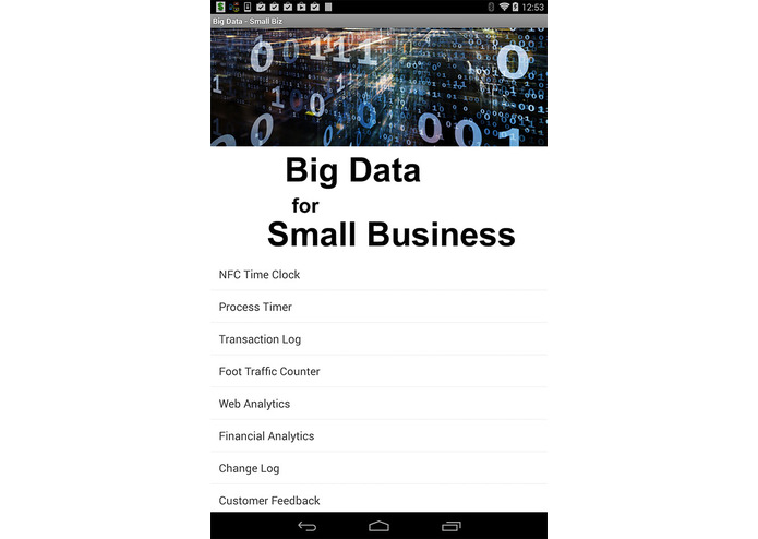 Big Data for Small Business – screenshot 1