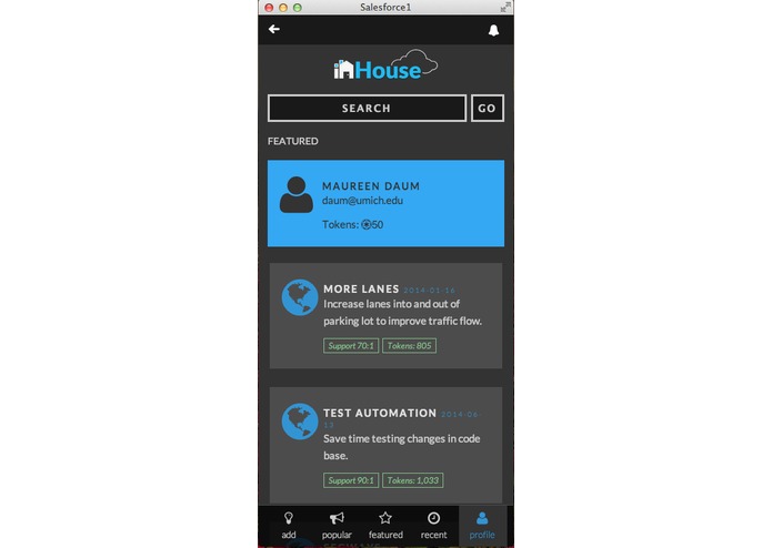 inHouse – screenshot 7