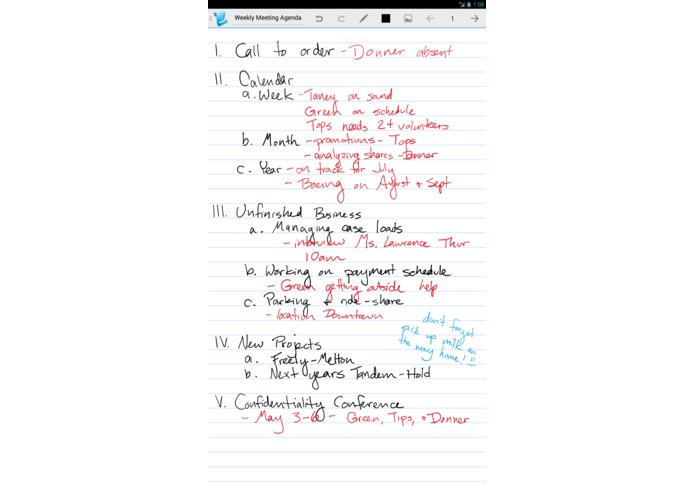 Papyrus - Natural Note Taking – screenshot 5
