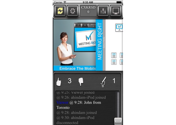 MeetingRight Dual Display – screenshot 1