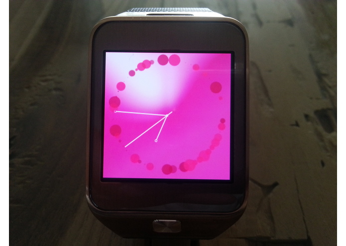 Gear2 interactive Live Watchface - Pink Edition – screenshot 4