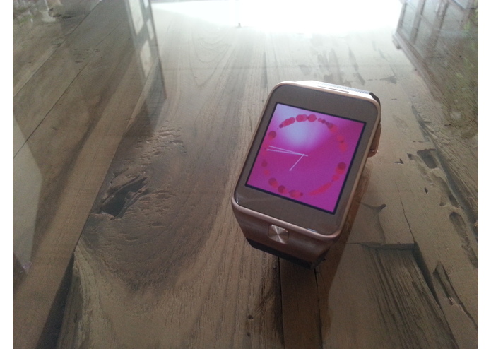 Gear2 interactive Live Watchface - Pink Edition – screenshot 6