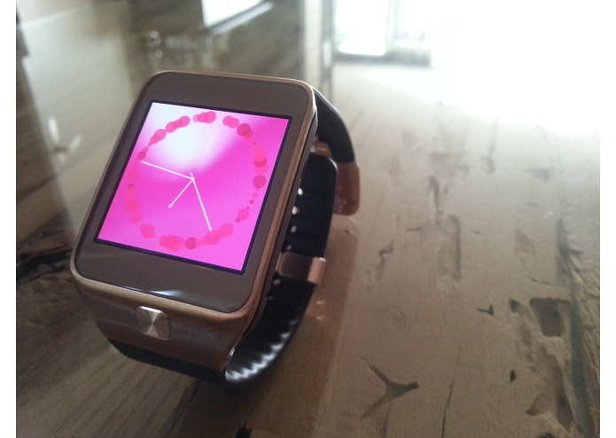 Gear2 interactive Live Watchface - Pink Edition – screenshot 8