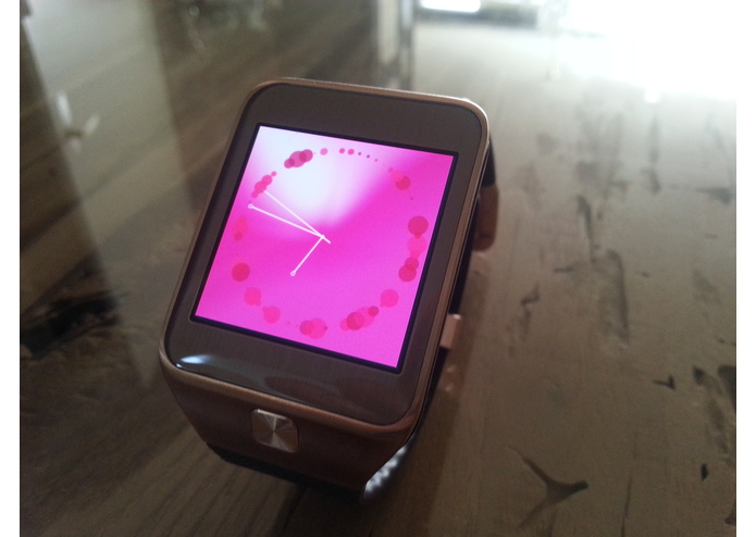 Gear2 interactive Live Watchface - Pink Edition – screenshot 9
