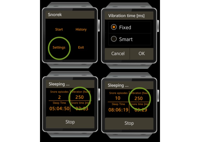 Sleep and snore monitoring and warning solution – screenshot 6