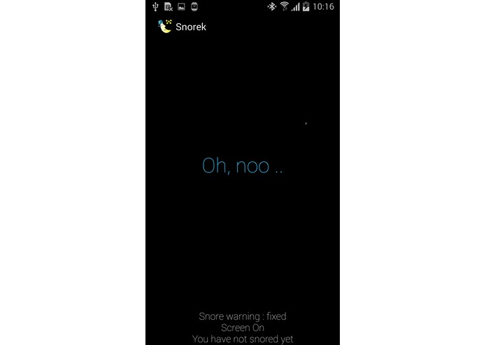 Sleep and snore monitoring and warning solution – screenshot 8