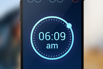 Neon Alarm Clock
