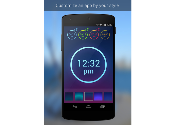 Neon Alarm Clock – screenshot 3