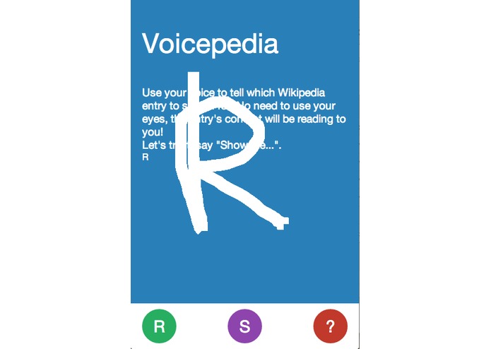 Voicepedia – screenshot 1