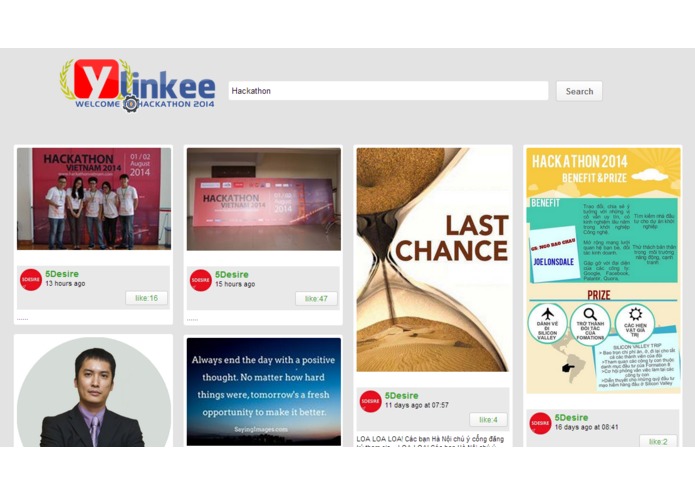 Ylinkee _ Facebook Search Network – screenshot 3