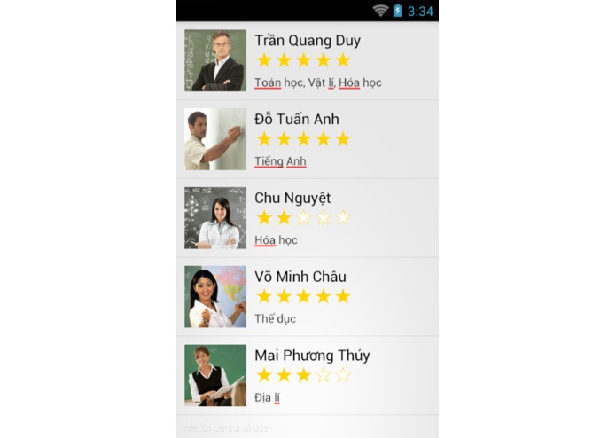 TimGiaSu – screenshot 1