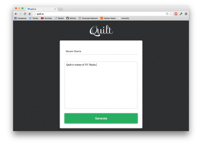 Quilt – screenshot 1