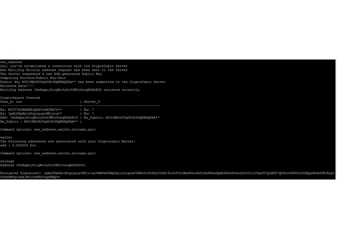 CryptoCubic Protocol – screenshot 1