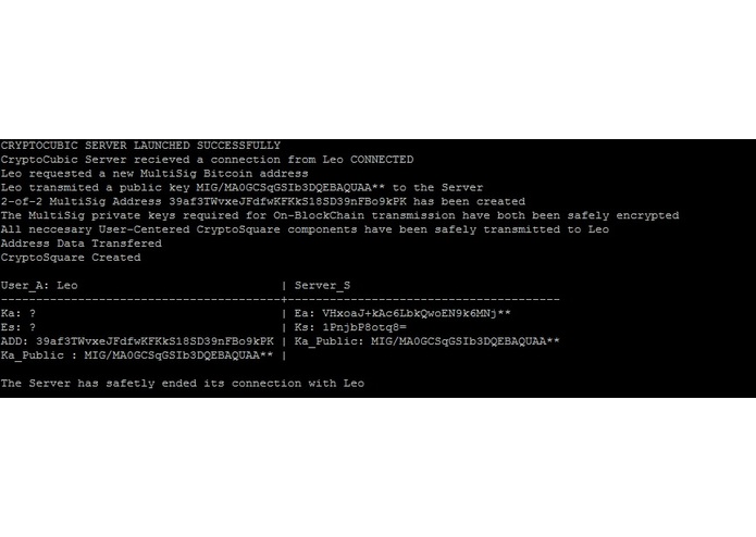 CryptoCubic Protocol – screenshot 2
