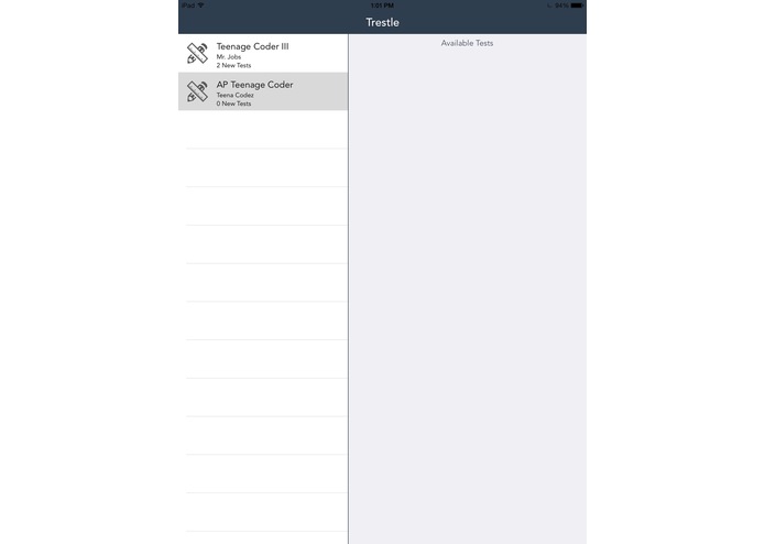 Trestle Testing – screenshot 1