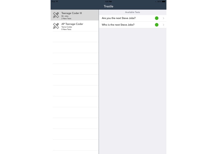 Trestle Testing – screenshot 4