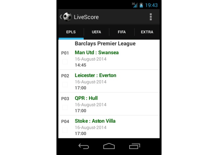 Gear LiveScore – screenshot 1