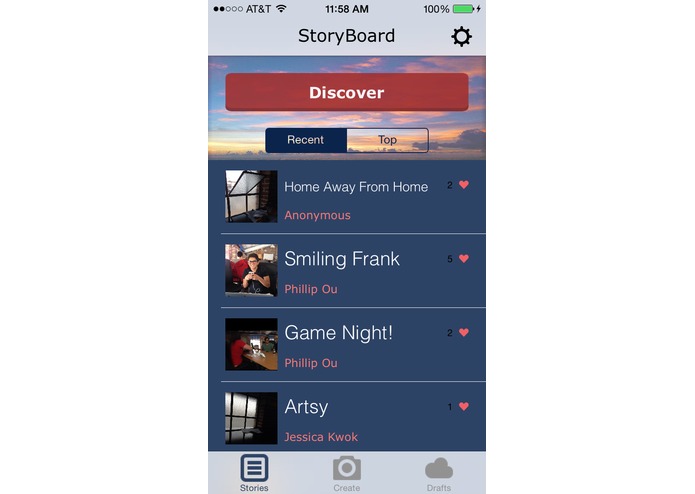 Storyview – screenshot 2