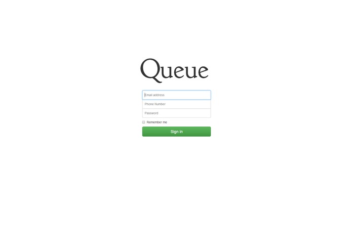 Queue – screenshot 1
