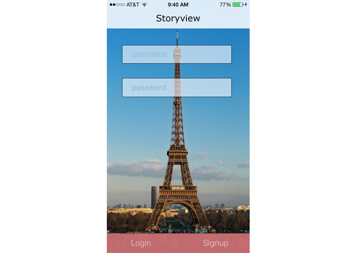 Storyview – screenshot 1