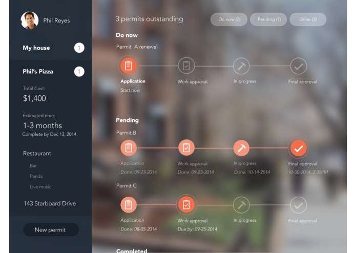 Civic Panda - Permit Portal – screenshot 1