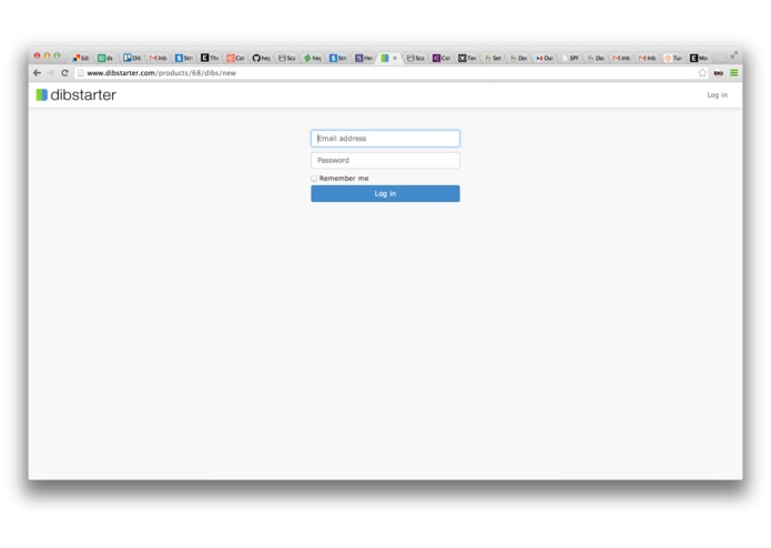 dibstarter – screenshot 2