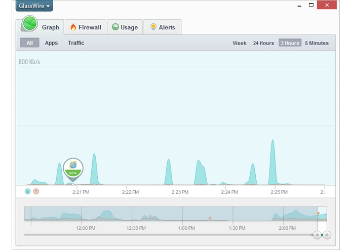 GlassWire – screenshot 1