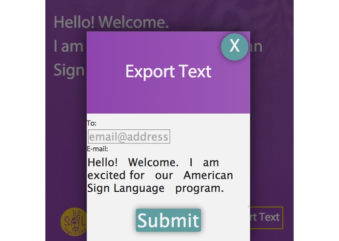 Sign2Line – screenshot 2