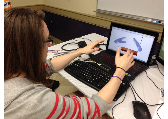 Leap Motion Theremin – screenshot 3