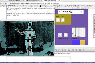 Kinect-a-Moog