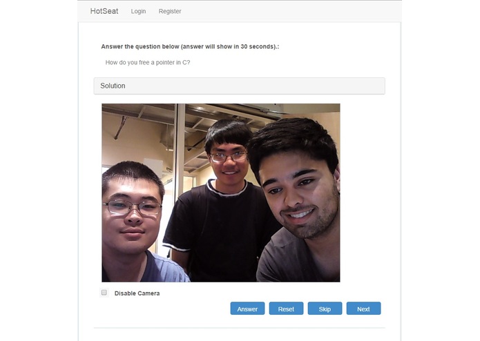 The Hot Seat – screenshot 1