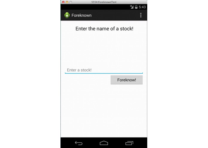 Foreknown – screenshot 1