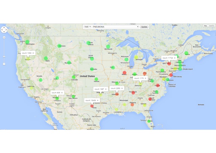 DiseaseTracker – screenshot 1