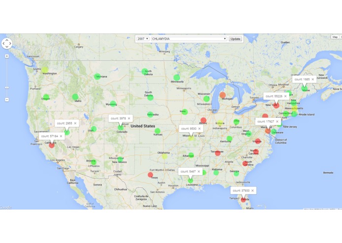 DiseaseTracker – screenshot 2