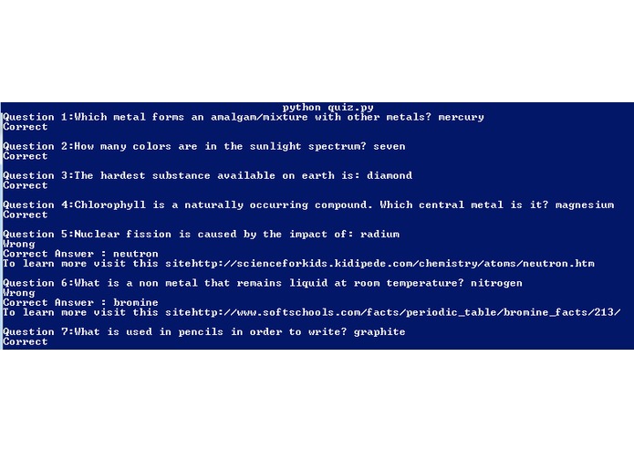 Science Quiz – screenshot 1