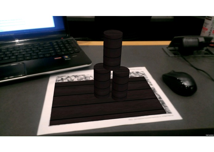 Qualcomm Vuforia AR Carnival Game – screenshot 1