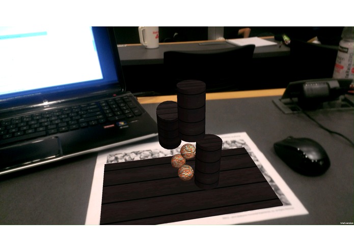 Qualcomm Vuforia AR Carnival Game – screenshot 3