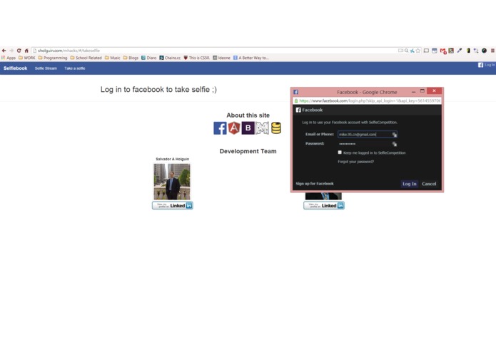 SelfieBook – screenshot 1