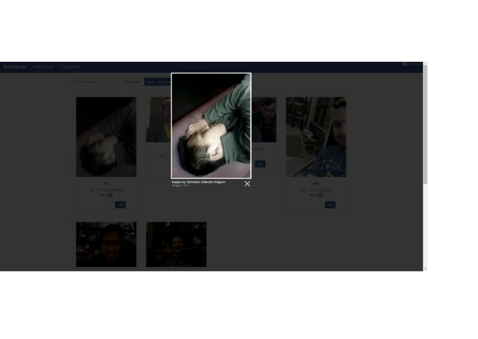 SelfieBook – screenshot 2