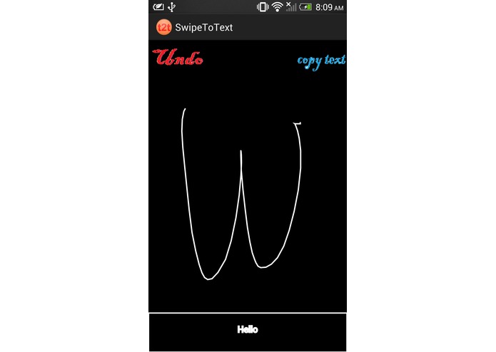 SwipeToText – screenshot 3