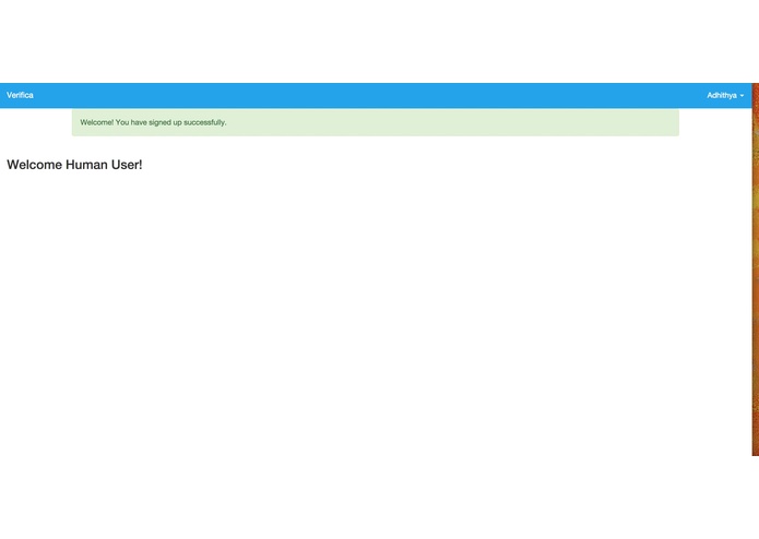 Verifica – screenshot 1