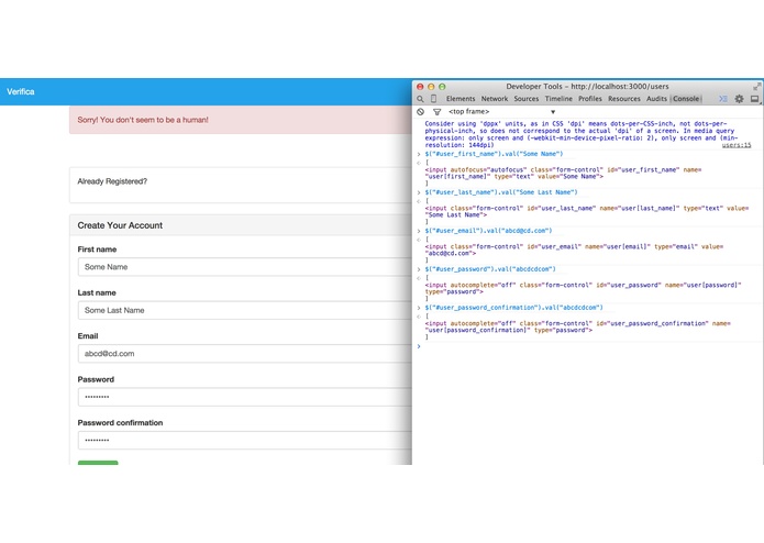 Verifica – screenshot 3