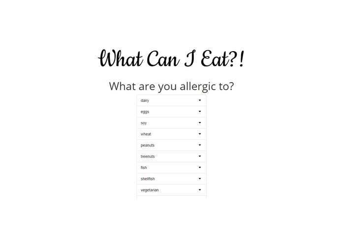 What Can I Eat?! – screenshot 1