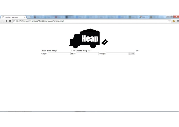 Heapp – screenshot 1