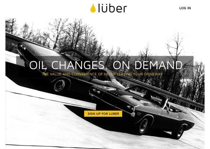 LUBER - Rethinking Oil Changes – screenshot 1
