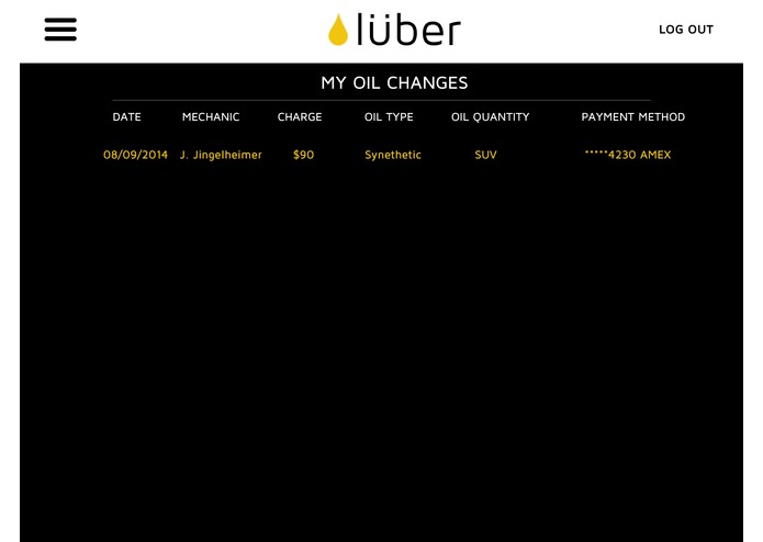 LUBER - Rethinking Oil Changes – screenshot 4
