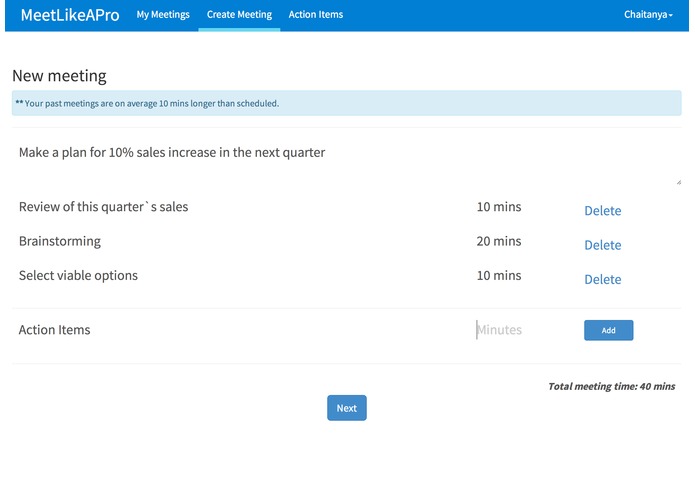 MeetLikeAPro – screenshot 3