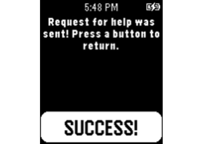 Fast SOS Pebble911 – screenshot 1