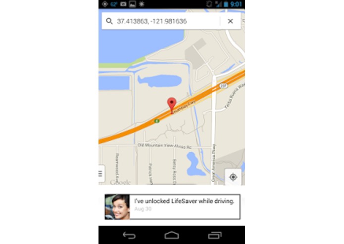 LifeSaver app – screenshot 3