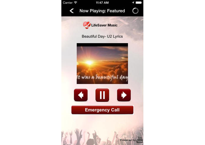 LifeSaver app for iPhones – screenshot 3